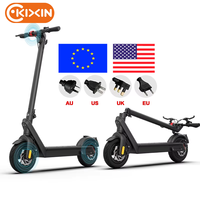 KIXIN X9 Pro Max, Scooter Eléctrico de 36V 500W 550W con Batería, Alcance de 100 Km, Patinete Eléctrico para Adultos, el Mejor Scooter Eléctrico