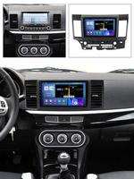 Autoradio pour Mitsubishi Lancer ex 2007, Android 12, 8 + 256, carplay, DSP, RDS, GPS intégré, 2din, lecteur dvd, hi-fi, 5.1