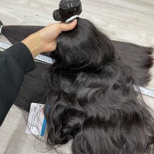 Extensiones de Cabello Humano Virgen Remy de Alta Calidad de Vietnam, Doble Trama, Sin Procesar, Todos los Colores, Venta al Por Mayor - Product Image 1