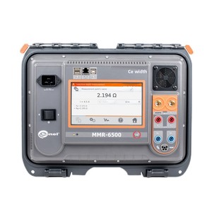 Sonel MMR-6500 Micro-ohmmeter 0.05% Accuracy 0.1-200 <b>Range</b> High-precision LCD Display Low Voltage Fast Response Resistance - Product Image 3