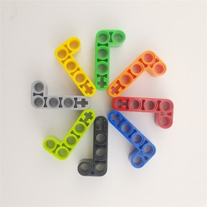 No.32140 Plastic Liftarm 2x4 en forma de <span class=keywords><strong>L</strong></span> Juegos de construcción gruesos Ladrillos DIY Juguete educativo Ladrillos Construcción - Product Image 2