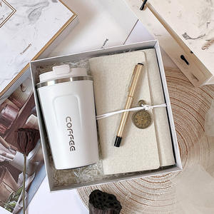 Coffret cadeau d'affaires de luxe pour Noël Saint Valentin comprenant une tasse à café parapluie d'été avec mini ventilateur Autres cadeaux d'entreprise - Product Image 4