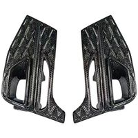 Pare-chocs avant de haute qualité en fibre de carbone véritable style AIMGAIN avec décoration de lèvre pour Infiniti Q50 Q50S Skyline V 37 400R 2014
