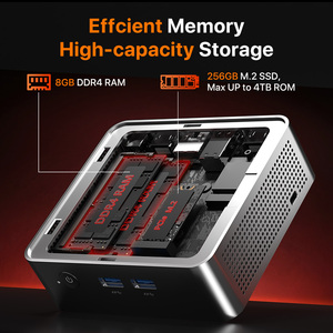 Mini PC para Juegos 5 4300U con Gráficos Radeon, DDR4, SSD, 4K, Triple Pantalla, WiFi 6, Computadora de Escritorio WO5 4300U de Alto Rendimiento con AMD Ryzen 5 - Product Image 4