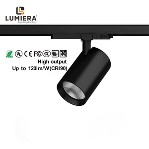 LUMIERA <span class=keywords><strong>15W</strong></span>-30W <span class=keywords><strong>LED</strong></span>-Schienen licht Einstellbares Cob Zoo mable Focus 3-Draht-System für Mall Supermarket European Dim mable Dali 220V - Product Image 3