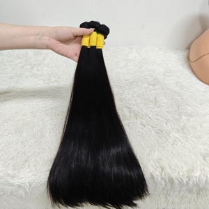 Promoción Letsfly 31.8$ 11A Cabello Virgen Vietnamita Liso de 20 Pulgadas con Doble Trama, 100% Cabello Humano en Paquetes de 310 Gramos al por Mayor - Product Image 4