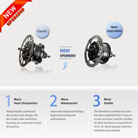 Moteur de moyeu arrière pour vélo électrique Keyde S110 - Moteur de vélo électrique 250W 500W avec commande sans fil