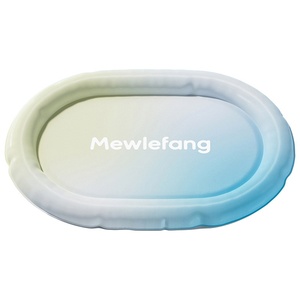 Tapis rafraîchissant moderne pour chiens et chats, respirant, imperméable, interactif, pour le sommeil des animaux de compagnie en voyage - Product Image 5