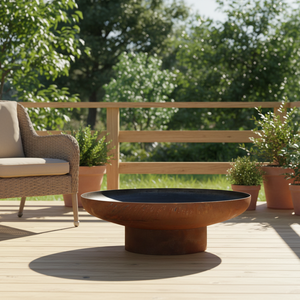 En Oferta: Brasero Central <span class=keywords><strong>para</strong></span> Interiores y Exteriores, Brasero <span class=keywords><strong>para</strong></span> Patio Trasero con Parrilla <span class=keywords><strong>para</strong></span> Asar - Product Image 1