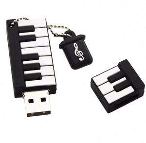 แฟลชไดรฟ์ USB รูปทรงเครื่องดนตรี แอคคอร์เดียน แซกโซโฟน เปียโน ของขวัญ - Product Image 2
