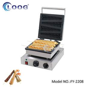 Machine à gaufres en bâtonnets électrique en acier inoxydable de qualité supérieure, 4 pièces, pour la vente - Product Image 6