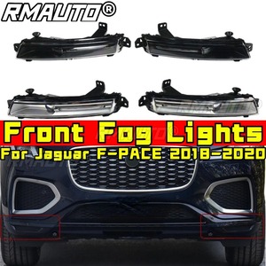 For Jaguar F-PACE 2018-2020 Car Accessories Front Fog Lights Front Driving Lamp <b>Halogen</b> LED <b>Bulbs</b> Lamp Light Housing Body Kit - Product Image 2