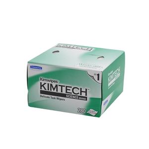 Meilleur nettoyant pour câbles à fibres optiques Kimwipes Kimtech, lingettes pour tâches délicates, papier de nettoyage pour extrémité de câble à fibres, outil de nettoyage pour fibres - Product Image 1
