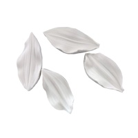 Moule à pétales et étamines de fleurs pour pâte à sucre, outil de décoration de gâteaux, motif gaufré feuilles, qualité alimentaire, emballé individuellement, argile