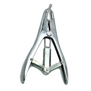 DADDY D PRO Nouvel applicateur d'anneaux de castration en acier inoxydable, anneaux d'élastorateur en caoutchouc, instrument vétérinaire certifié CE - Product Image 1
