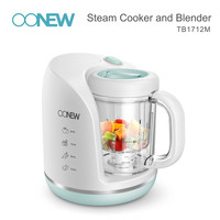 Appareil numérique 4 en 1 pour aliments pour bébés Chauffe-biberon Vapeur Blander Machine Processeur d'aliments pour bébés Multifonction