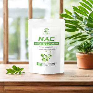 Maßgeschneiderte N-Acetyl-<span class=keywords><strong>L</strong></span>-Cystein (NAC) Kapseln Antioxidans Aminosäure-Nahrungsergänzungsmittel für die Lebergesundheit von Erwachsenen <span class=keywords><strong>60</strong></span> Kapseln/Flasche - Product Image 1