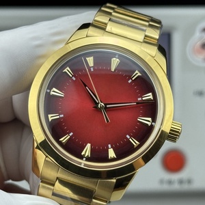 Reloj Mecánico de Moda Retro para Hombre de Alta Calidad y Gran Venta, Movimiento 9015, Reloj de Lujo de Diseñador Dorado - Product Image 5