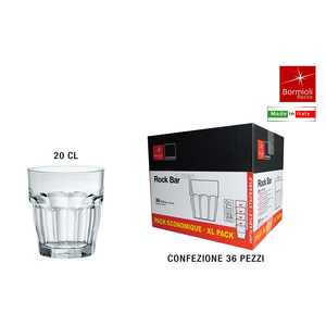 Set di 36 Bicchieri da Cocktail Rock Bar da 20 CL - Product Image 1