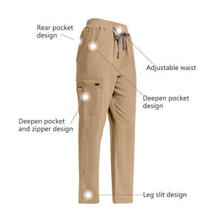 2025 New Comfort Atmungsaktive TRS Pflege uniform Medizinisches Peeling set V-Ausschnitt Gerader Anzug Marke-Custom für Krankenhaus - Product Image 5