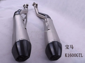 Échappement Performance Double Silencieux Slip-On Hexagonal SS/TI/CF Pour <span class=keywords><strong>K1600GTL</strong></span> - Product Image 3