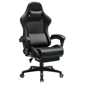 In Stock Swivel-Adjustable Ergonomic Racing Gaming <strong>Chair</strong> Cheap PU Leather with Cooling Feature Made of Metal Synthetic Leather - Product Image 1