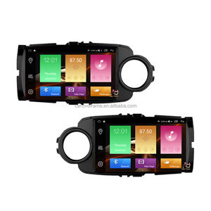 Aijia Top One Factory Lecteur multimédia Android 14 avec écran tactile complet de 9 pouces et radio FM pour <span class=keywords><strong>Toyota</strong></span> <span class=keywords><strong>Yaris</strong></span> 2012-2017, autoradio, pièce automobile - Product Image 1