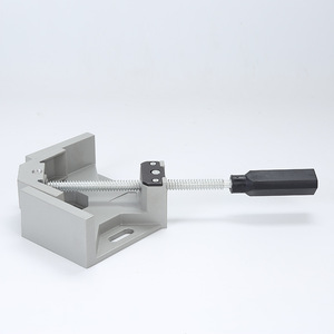 Abrazadera Ajustable de 90 Grados con Mordazas Oscilantes, Abrazadera de Ángulo Recto de Aleación de Aluminio de Fijación Rápida, Abrazadera de Ángulo Recto Estable <span class=keywords><strong>para</strong></span> Trabajar la Madera - Product Image 5