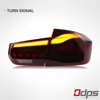 ODPS Dragon Scale Design Adapt pour BMW F30 2013 - 2020 Modèles Feu arrière (boîtier de lampe rouge) Feu arrière ODPS30008