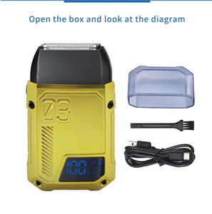 2025 Không Thấm Nước Có Thể Sạc Lại Máy Cạo Râu Điện 4-Trong-1 Đầu hói Máy Cạo Râu Kit Cho Nam Giới Và Phụ Nữ Quay Tóc Tông Đơ - Product Image 2