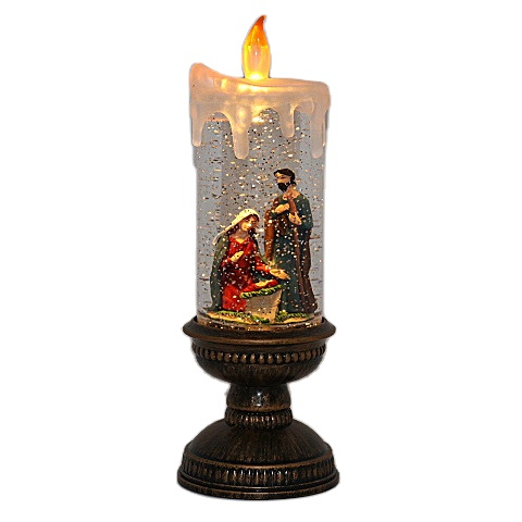 Светодио дный старинный Свеча-антикварный музыкальный фонарь Детские Рождественские подарки пластиковый фонарь освещенный Декор