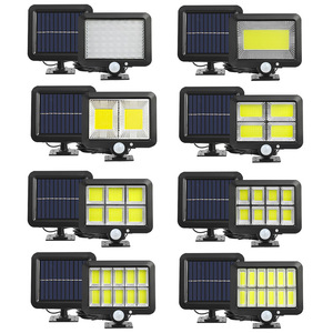Lampe murale solaire 56 LED avec capteur, étanche, type split, éclairage extérieur pour cour et garage - Product Image 3