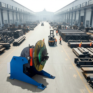 Positionneur de soudage 380V 220V avec moteur servo, table rotative de 1000 mm de diamètre, pour tubes circulaires, capacité 1000 kg, avec mandrin 400A - Product Image 1