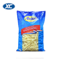 Offre Spéciale sous vide collation alimentaire frites poulet sac en plastique 3 côté scellé sac aliments surgelés emballage en plastique