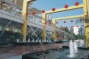 モダンアートのカラフルなLED照明付きプールジャンプジェット噴水 - Product Image 5