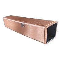 Tube de moule en cuivre CCM 125X125X800 R6000, tube de moule en cuivre moulé en acier pour la vente