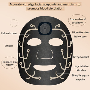 أفضل قناع وجه للتيار الدقيق من الصين للبيع بالجملة ورق تثبيت لامتصاص حمض الكوجيك كولاجين للاستخدام في الوجه - Product Image 3