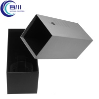 Caja de Regalo Personalizada Premium Simple con Cajón, Impresión de Logotipo, Caja de Embalaje Rígida para Velas Aromáticas, Productos Cosméticos o Aceites