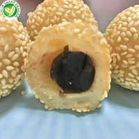 Boulettes de riz au sésame surgelées IQF SHARP DRAGON |   Dessert chinois fourré à la pâte de haricots, disponible pour les acheteurs mondiaux