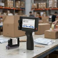 Mini-imprimante jet d'encre portable à séchage rapide pour le marquage de dates, codes QR, logos sur bouteilles, sacs et cartons alimentaires