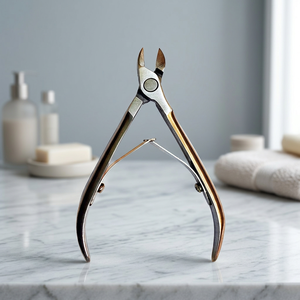 Coupe-ongles professionnel ASAP en acier inoxydable incurvé, alimenté par batterie, outil de manucure personnel durable, à mâchoires larges - Product Image 4
