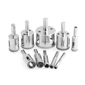 Hoge Kwaliteit Geïntegreerd Staal & Diamant 3Mm Core Bit Voor Tegel Muur Marmer-Opener Voor Gegalvaniseerde Glas-Metrische Boor - Product Image 2