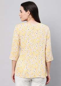 Haut pour femme pour l'été, léger, respirant, décontracté, haut moderne pour femme, tendance, décontracté, vêtements occidentaux pour femmes - Product Image 4