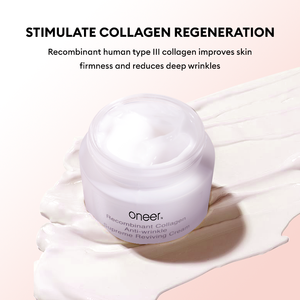 Crème Visage Hydratante Douce à l'Acide Hyaluronique et au Collagène Recombinant Anti-Rides Réparatrice Revitalisante pour Peaux Sèches, Sensibles et Matures - Product Image 4