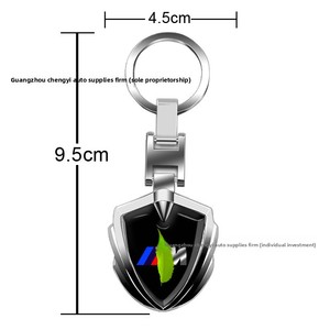 <span class=keywords><strong>Porte</strong></span>-clés créatif en résine fibre de carbone avec logo de voiture, pendentif boucle H et boucle articulée pour modification automobile OLIVER Fitment - Product Image 5