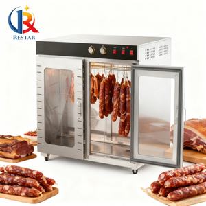 360 °   Deshidratador Rotatorio Doméstico con Función <span class=keywords><strong>de</strong></span> Ahumado, Secador <span class=keywords><strong>de</strong></span> Salami, Carne <span class=keywords><strong>de</strong></span> Res, Pollo, Venado, <span class=keywords><strong>Cecina</strong></span>, Deshidratador <span class=keywords><strong>de</strong></span> Alimentos - Product Image 1