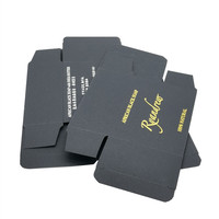 Cajas de Embalaje de Papel Kraft Negro Mate al por Mayor, Caja de Jabón de Viaje con Logotipo Estampado en Lámina