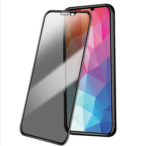 Protecteur d'écran de confidentialité en verre trempé pour iPhone 16 Pro Max Anti Spy Sicht <span class=keywords><strong>Schutz</strong></span> Folie - Product Image 2