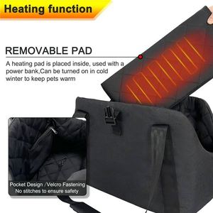 Free Sample Winter Warm Soft-Sided Portable Subway Shopping <b>Cat</b> Tote Bag Pet Travel Handbag Dog Carrier Purse With <b>Heating</b> <b>Pad</b> - Product Image 2
