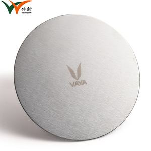 Sous-verres vierges pour sublimation, sous-verres ronds en métal pour tasses à café, ensemble de sous-verres en acier inoxydable - Product Image 5